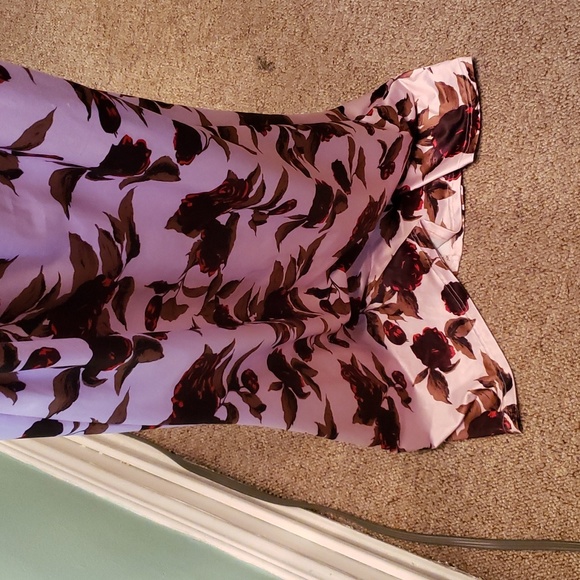 2 for $20/ Long Pink Empire Summer Maxi Dress - Picture 4 of 5